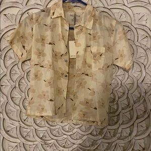 Acacia kids aloha shirt washed aloha
